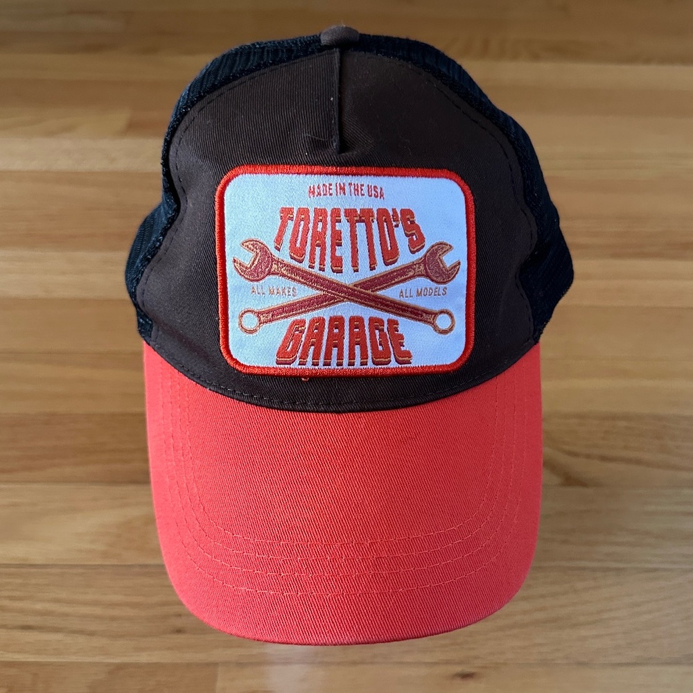 Fast & Furious Toretto's Garage Hat Cap Brown Orange